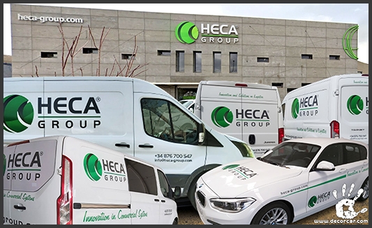 Rotulación de flotas Heca Group