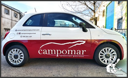 Rotulación de vehículos comerciales Campomar